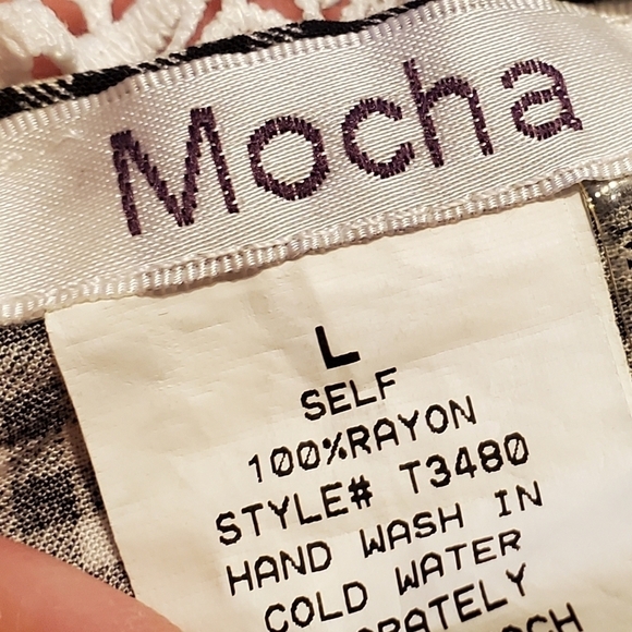 BLACK & white gingham Cold shoulder crop top - Picture 9 of 9